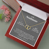 To my Soulmate - you are my Love - Gray - Everlasting Love Necklace - Jewelry 1