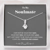 To my Soulmate - your last everything - Gray - Alluring Beauty Necklace - Standard Box - Jewelry 1