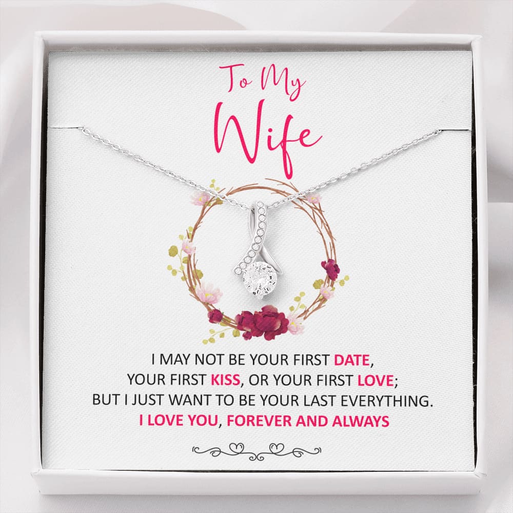 To my Wife - last everything - Red - Alluring Beauty Necklace - Standard Box - Jewelry 1