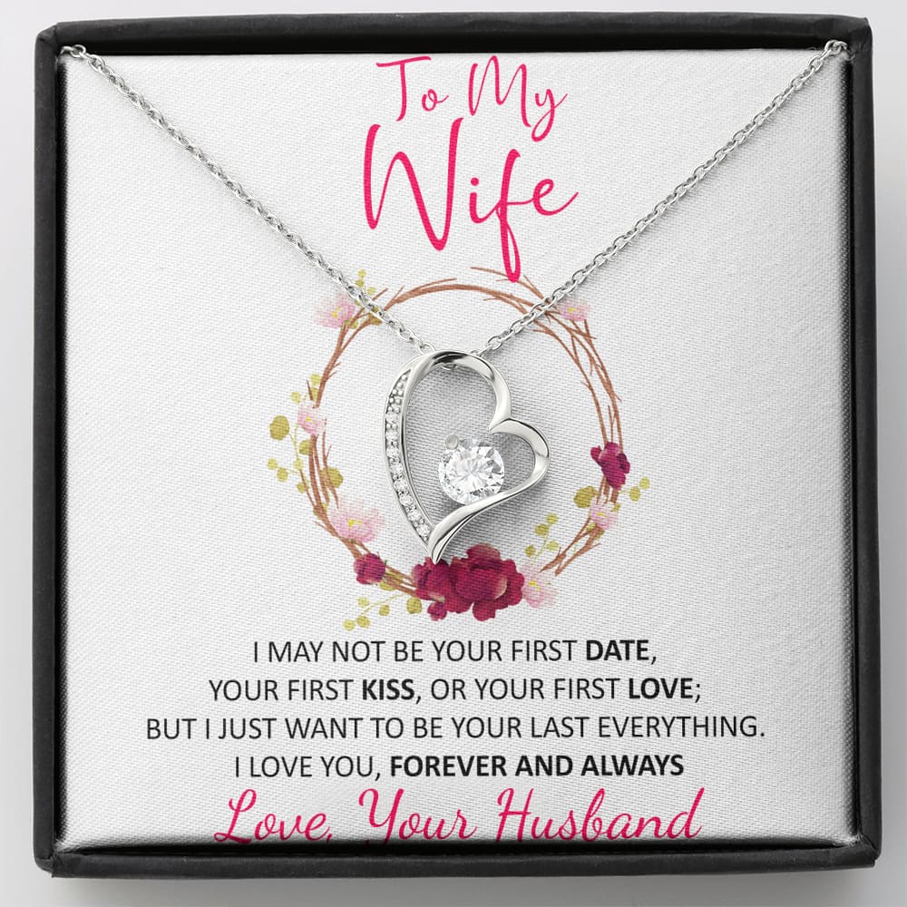 To my Wife - last everything - Red - Forever Love Necklace - Standard Box - Jewelry 1