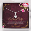 To my Wife - Love you Enormously - Anniversary Gift - Alluring Beauty Necklace - Standard Box - Jewelry 1