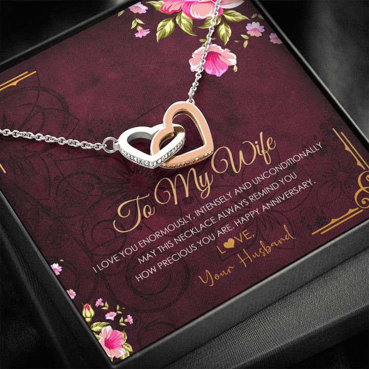 to My Wife - Necklace | Anniversary Gift for Wife | Birthday Gift for Wife Standard Box