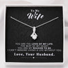 To my Wife - Reason to be - Black - Alluring Beauty Necklace - Standard Box - Jewelry 1