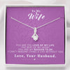 To my Wife - Reason to be - Pink - Alluring Beauty Necklace - Standard Box - Jewelry 1