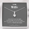 To my Wife - your last everything - Gray 2 - Alluring Beauty Necklace - Standard Box - Jewelry 1