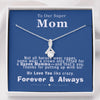 To our Super Mom - Queen Momma - Alluring Beauty Necklace - Standard Box - Jewelry 1